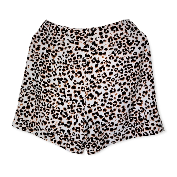 Bar III Leopard Shorts - Picture 3 of 4